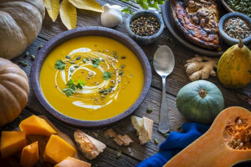 Healthy Thanksgiving Meals - Pumpkin Soup