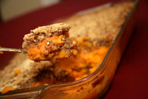 Sweet Potato Casserole - Thanksgiving Healthy Options