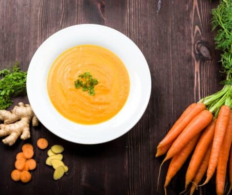 best thanksgiving recipes -Carrot ginger soup